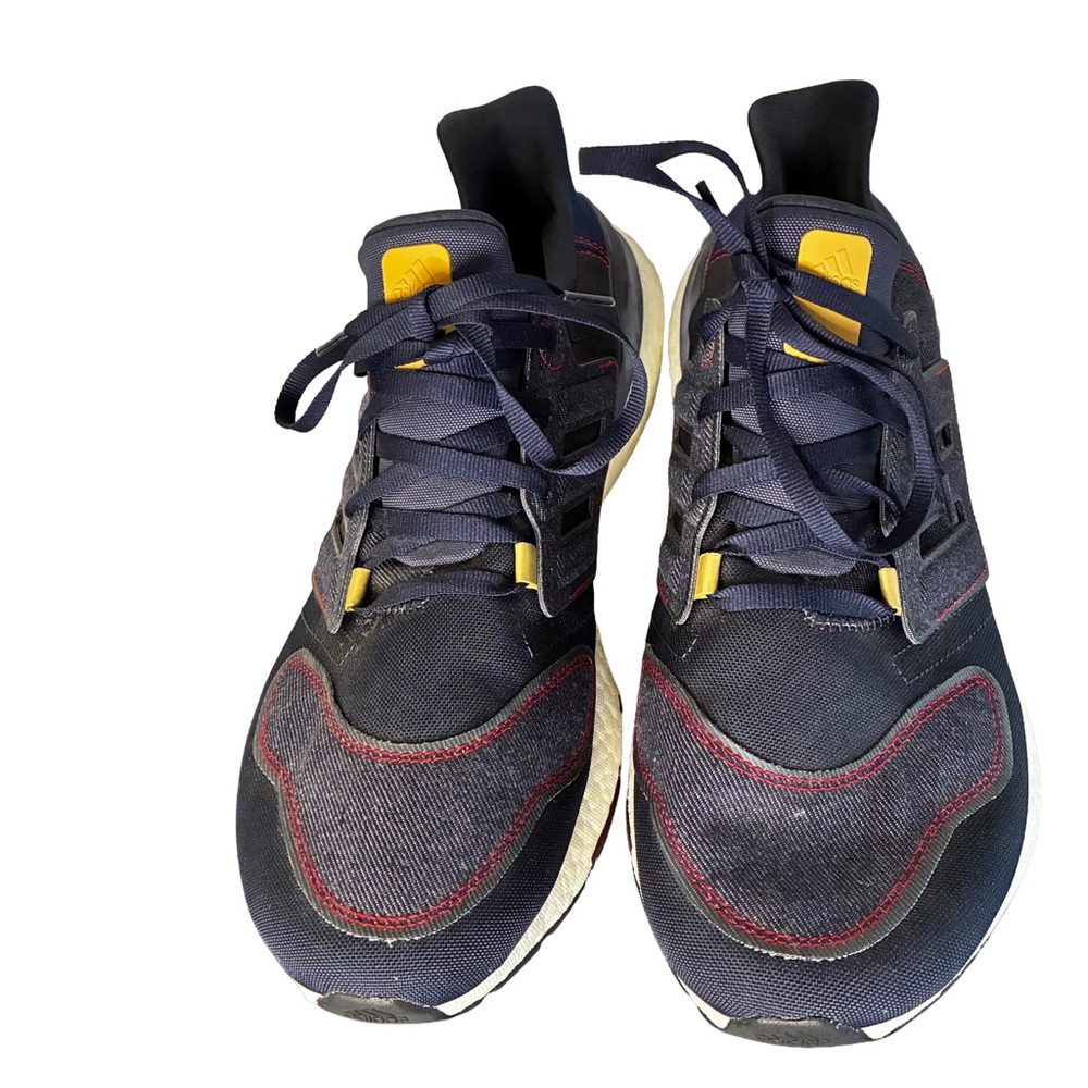 Adidas Ultraboost 22 Shadow Navy/Vivid Red Size 13 GX9146 - Picture 3 of 6